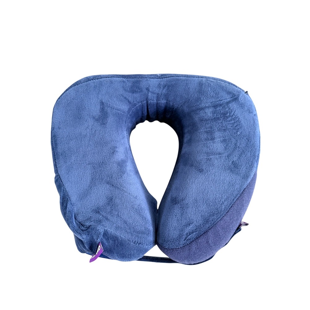 Cabeau Evolution Earth Travel Neck Pillow Blue Green Memory Foam Eco-Friendly - Picture 3 of 6
